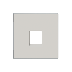 ABB SKY Дюна Накладка для телекоммуникационных розеток типа 8117... и/или 8118...