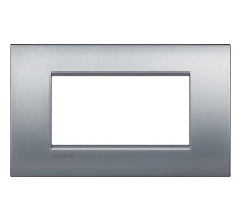 BT LL Air Матовый хром Рамка, итальянский стандарт 4 мод..