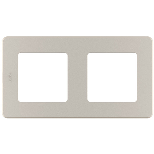 Рамка 2 поста - Legrand/Daccord Inspiria - шампань