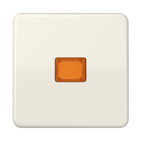 JUNG CD 500/CD plus Бежевая Клавиша 1-ая с/п с оранжевой линзой