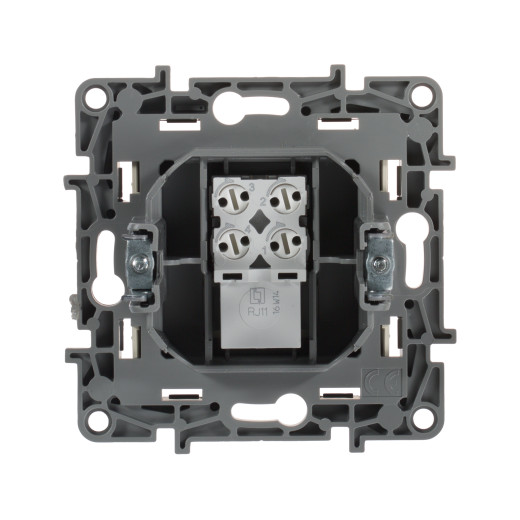 Розетка телефонная RJ11 - Legrand Etika - слоновая кость