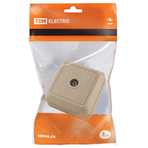 Розетка TВ простая (0-2400 Гц, 