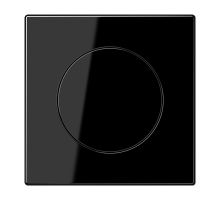 JUNG LS 990 Чёрный Накладка на роторный диммер