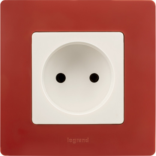 Рамка 1 пост - Legrand Etika - красный