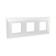 Рамка 3 поста (6 мод.), Avanti, белый жемчуг