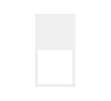 Simon 100 Белый матовый Рамка вертикальная на 2 поста/2 модуля