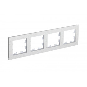 Systeme Electric AtlasDesign Nature Мрамор крем роял Рамка 4-ая