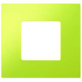 Simon 27 Play Фисташковая Рамка-декор 3-ая