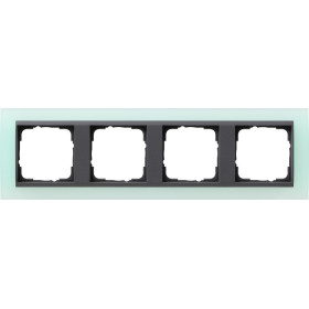 Gira Event Opaque Салатовый/Антрацит Рамка 4-ая