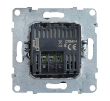 Legrand/Daccord SUNO Алюминий Светорегулятор кнопочный универсальный 400Вт без нейтрали.