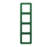 JUNG CD Зеленая Рамка 4-ая ударопрочная