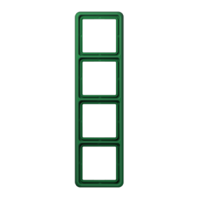 JUNG CD Зеленая Рамка 4-ая ударопрочная