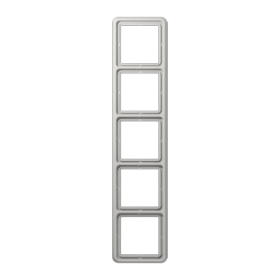 JUNG CD Светло-серая Рамка 5-ая ударопрочная