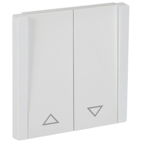 IEK FORTE&PIANO Белый Выключатель жалюзи 10А FP211