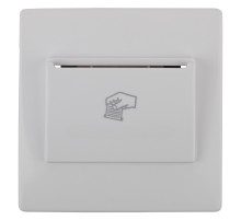 ЭРА Накладка на карточный выключатель Серия 12 12-6201-01 на 12-4105-99, белый