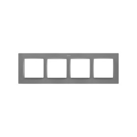 Simon S82 Concept Матовый серый, Рамка 4-я