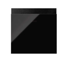 Simon 100 Черный глянец Накладка карточного выключателя