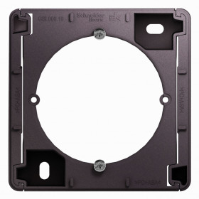 Systeme Electric Glossa Сиреневый туман Коробка для наружного монтажа