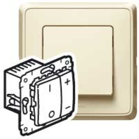Legrand Cariva Крем Светорегулятор нажимной для л/н 500W.