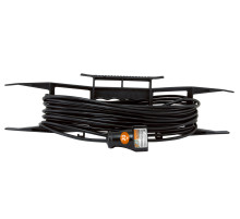 TDM Удлинитель-шнур на рамке силовой народный ПВС 2200 Вт с/з, 20м, штепс. гнездо У1-12033