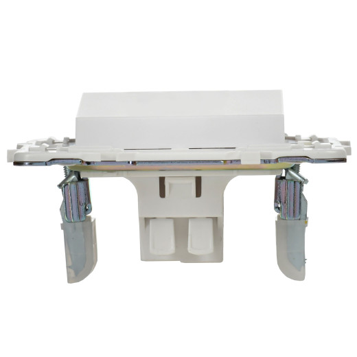 SKANDY Выключ. 1-кл. прох. 10А SK-V02W арк. бел. IEK