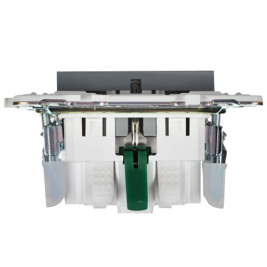 SKANDY Роз. с з/к/ш 16А б/к SK-R06Gr сер. IEK