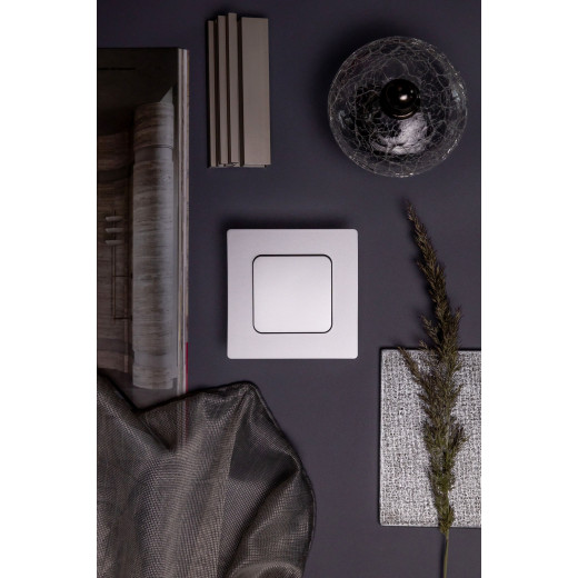 FLITE Рамка 1-мест. РУ-1-К-ФлА ал. IEK