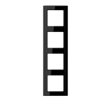 JUNG A 500 Черная Рамка 4-ая