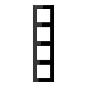 JUNG A 500 Черная Рамка 4-ая