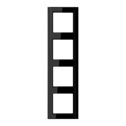 Рамка 4-кратная, черная