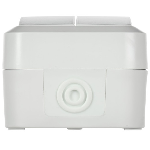 TORS Выключ. двухкл. 10А IP55 TS305 белый IEK