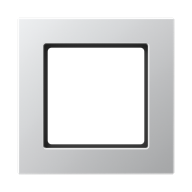 JUNG A creation Алюминий Рамка 1-ая