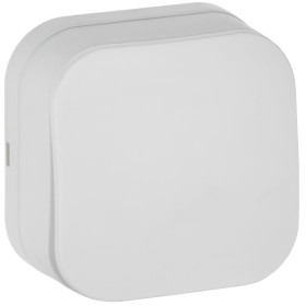 IEK GLORY Выключ. 1-кл. о/у 10А ВС20-1-0-ХБм бел. м.