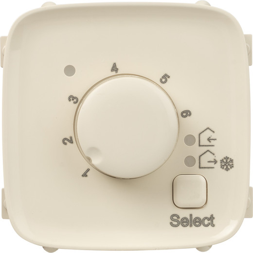 Valena ALLURE.Лицевая панель для термостата для теплых полов.Слоновая кость