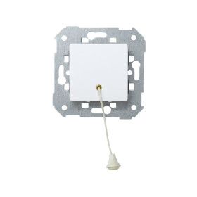 Simon 27 Мех Белый Шнуровой кнопочный выключатель, 10А 230В