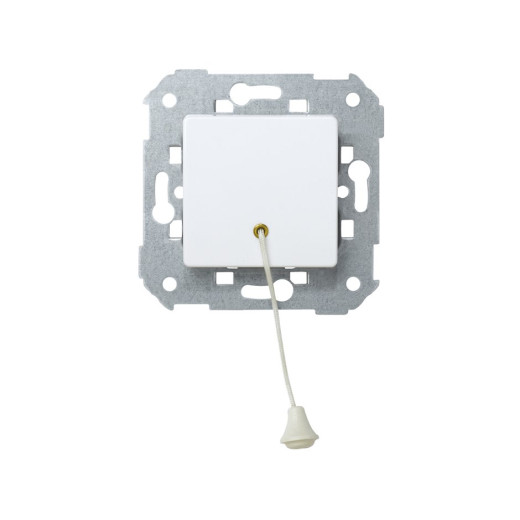 Кнопка со шнуром, 10А 230В, S27, белый