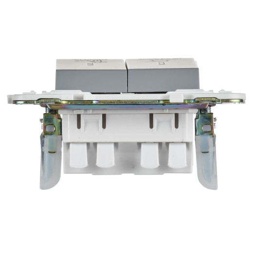 SKANDY Выключ. 2-кл. с инд. отел. 10А SK-V16Gr сер. IEK