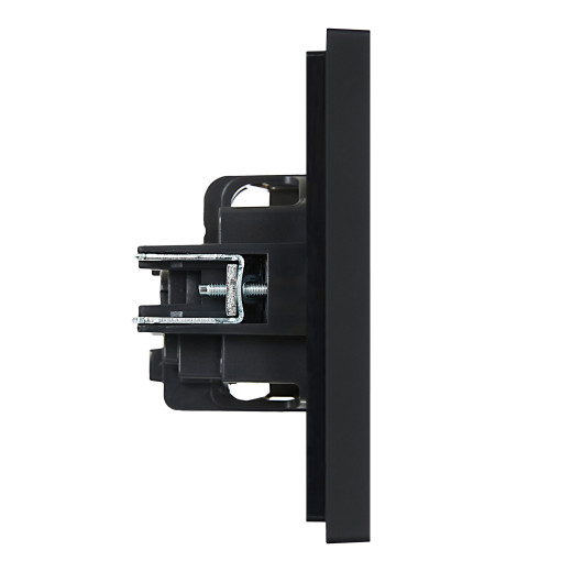 FORTE&PIANO Роз. с з/к без з/ш в/к 16А FP116 чер. IEK