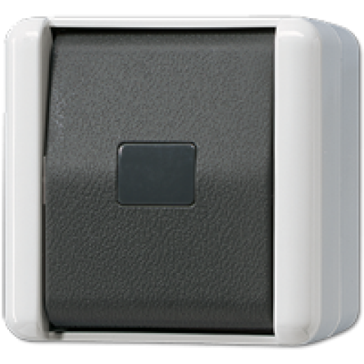 Кнопка без фиксации, однополюсная с НО контактом, для накладного монтажа IP44