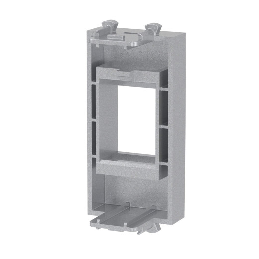 Адаптер без шторки для Keystone, Avanti, закаленная сталь, 1 модуль