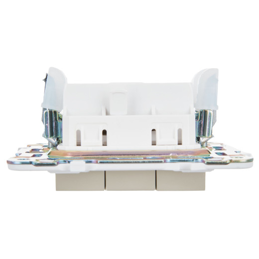 SKANDY Выключ. 3-кл. 10А SK-V11B беж. IEK