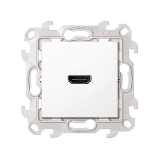 Коннектор HDMI 1.4, белый