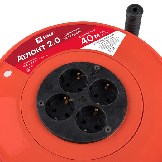 Удлинитель на катушке 