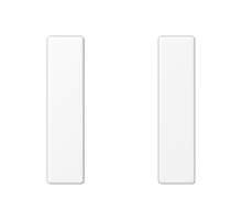JUNG Набор накладок 1 группа для модулей F50 термопласт белый матовый