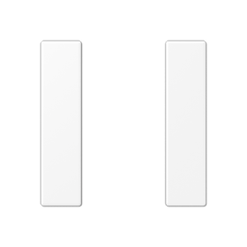 JUNG Набор накладок 1 группа для модулей F50 термопласт белый матовый