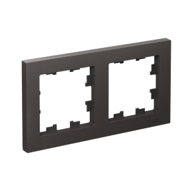 Systeme Electric AtlasDesign Базальт Рамка 2-ая, универсальная