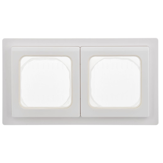 FLITE Рамка 2-мест. IP55 Рпро-2-55-ФлБ бел. IEK