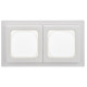 FLITE Рамка 2-мест. IP55 Рпро-2-55-ФлБ бел. IEK