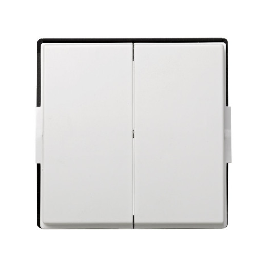 Клавиша двойная, Scudo, белый