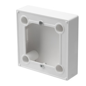 REXANT Бокс для накладного монтажа электроустановочных изделий BN-01 (белый) (совместим с моделями:RX-308B,RX-418H, RX-511H, RX527H).